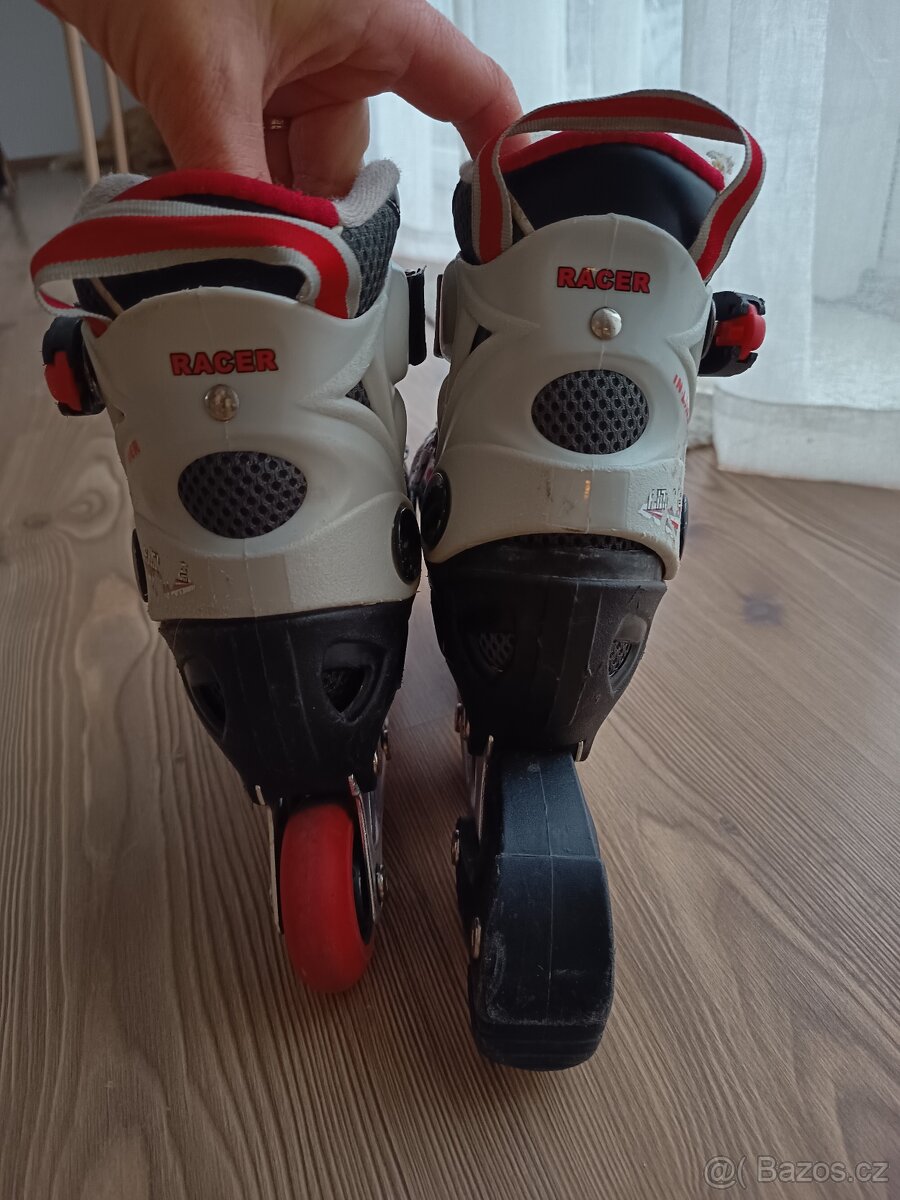 Inline kolečkové dětské brusle vel 29-32 - 5