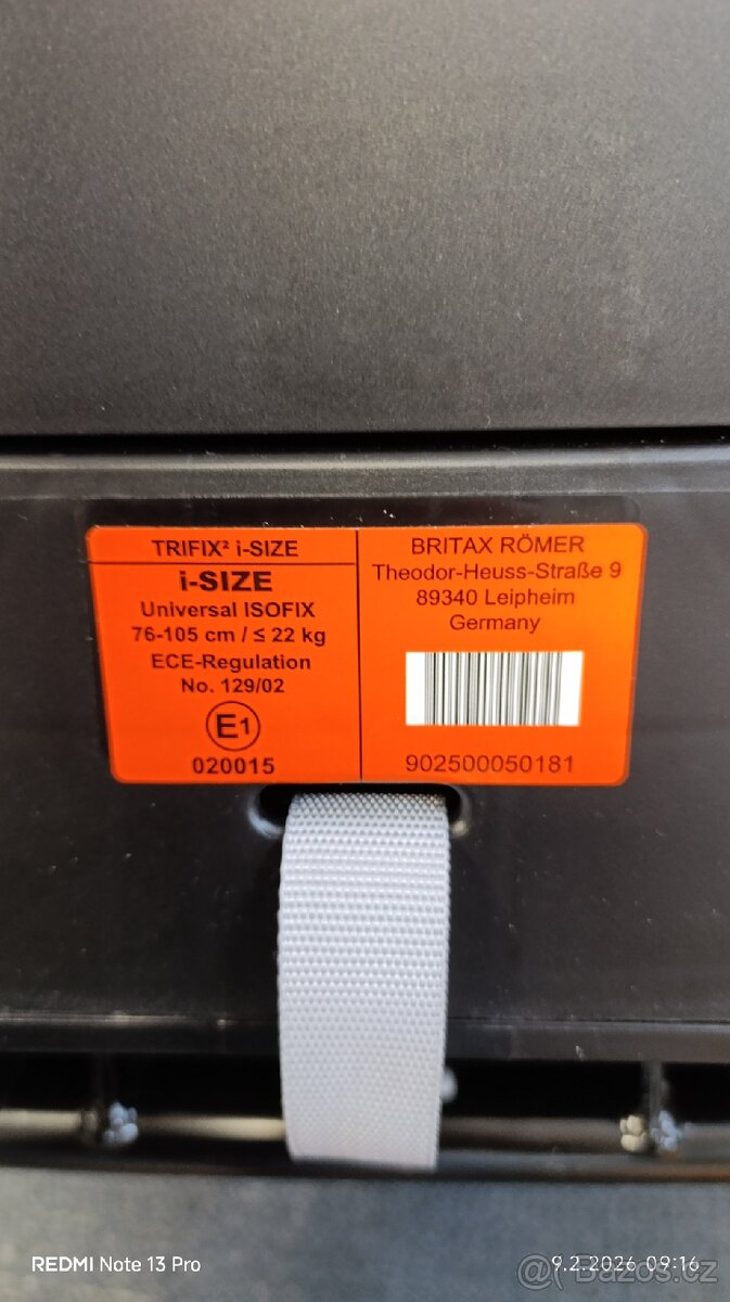 Dětská autosedačka. - 5