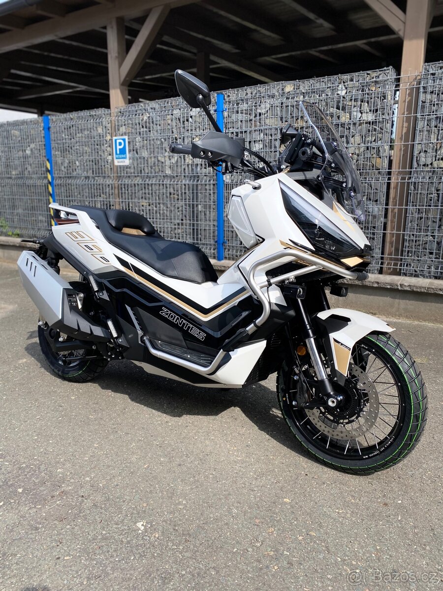 Zontes 368 Gizmo bílá - SKLADEM + KUFR ZDARMA - 5