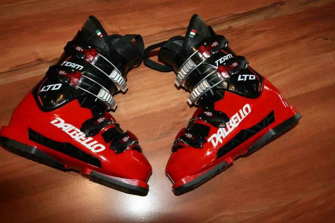 lyže dynamic 120 cm , lyžáky dalbello - 5