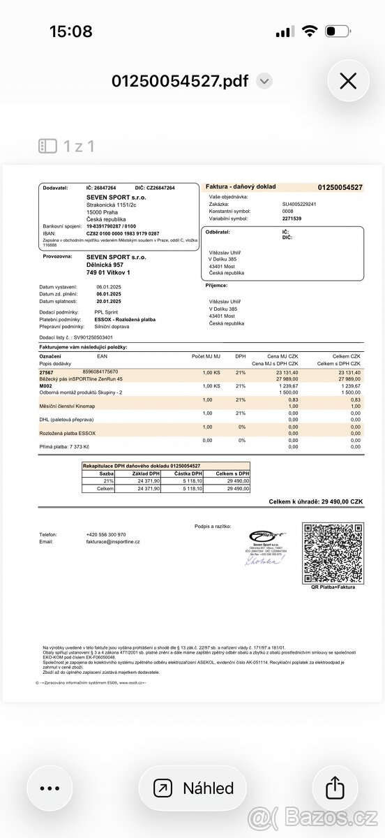 Běžecký pás inSPORTline ZenRun 45 - 5