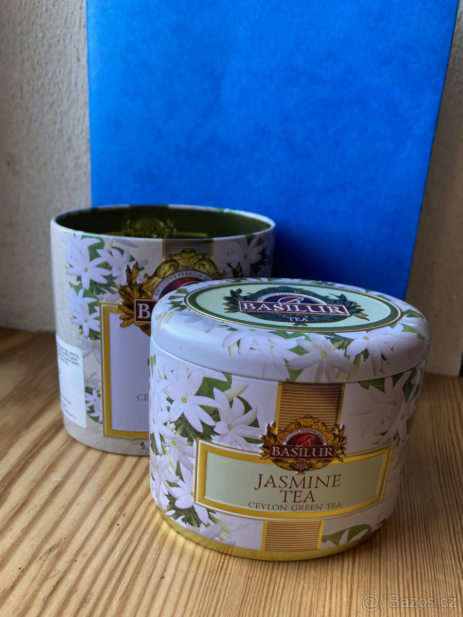 Oválná plechovka od čaje - 5