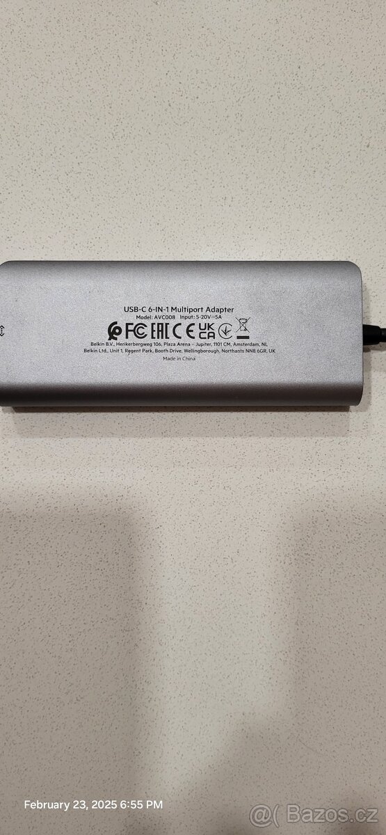 Belkin USB-C 6-in-1 adapter - 5