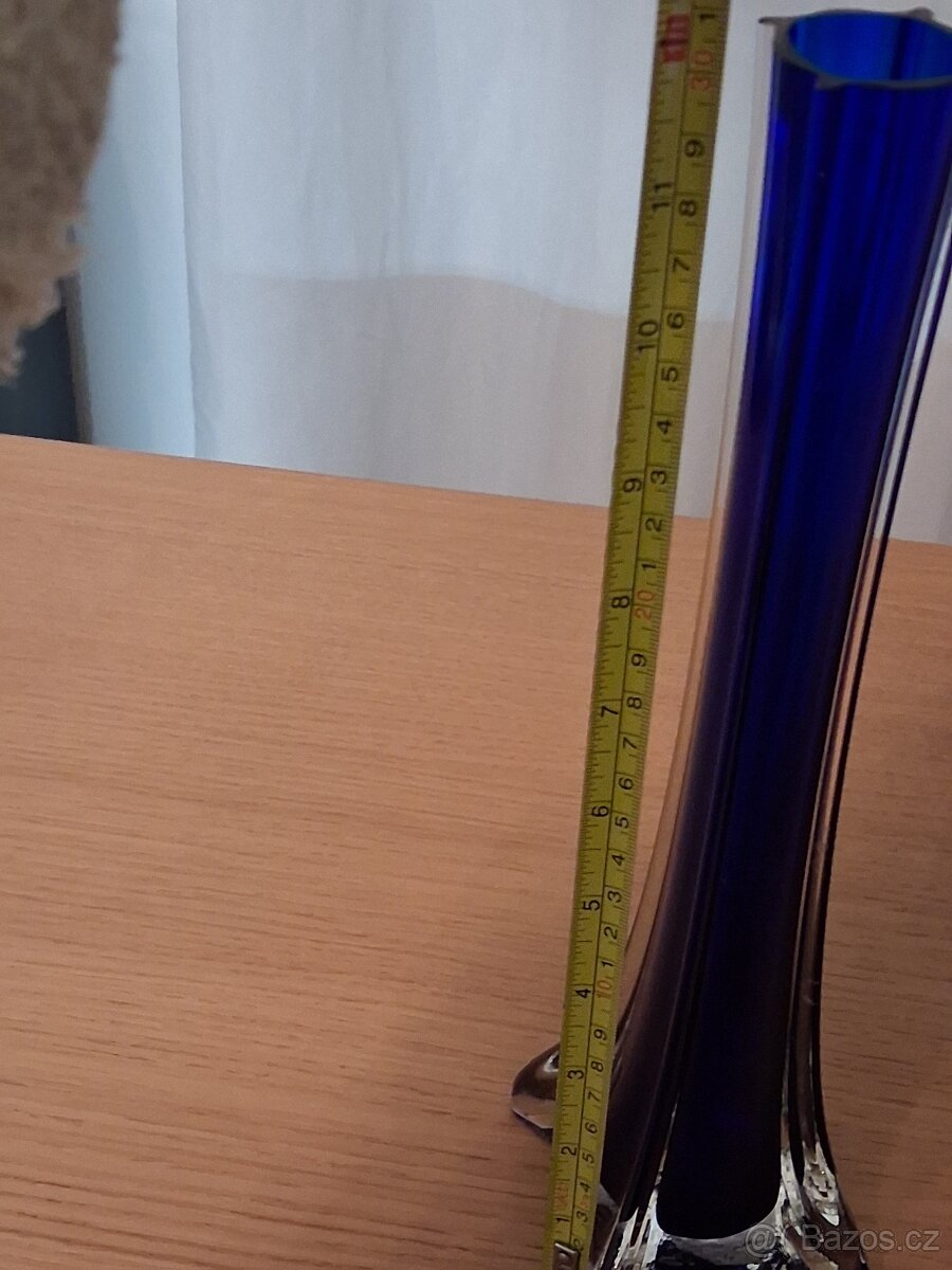 Váza z kobaltového skla - 5