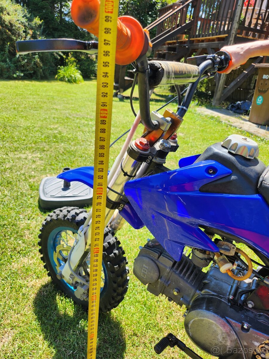 Pitbike minibike motorka 125 4 rychlosti 12/12