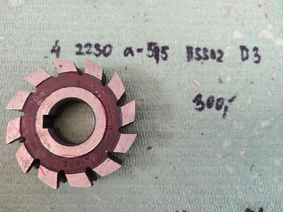 Kotoučová fréza půlkruhová vydutá - 5