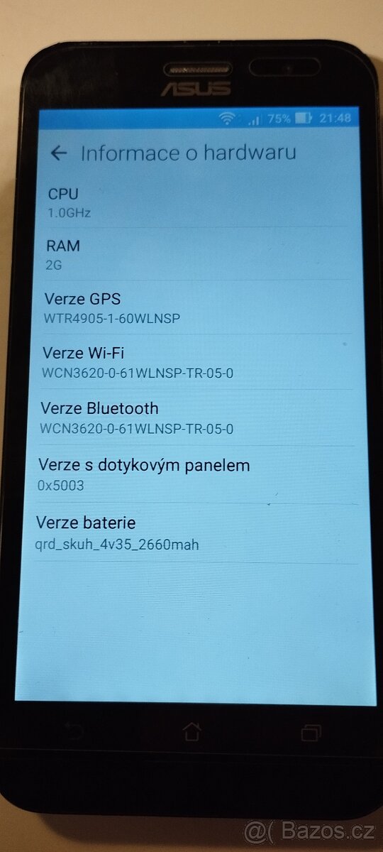 Prodám mobil Asus ZenFone Go 2GB/16GB, stav A - 5