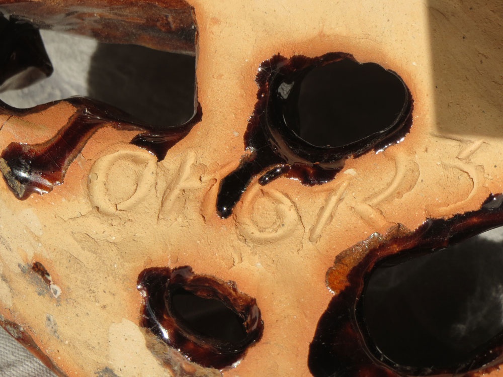 Keramický svícen / alpská keramika zn. LIEZEN - 5