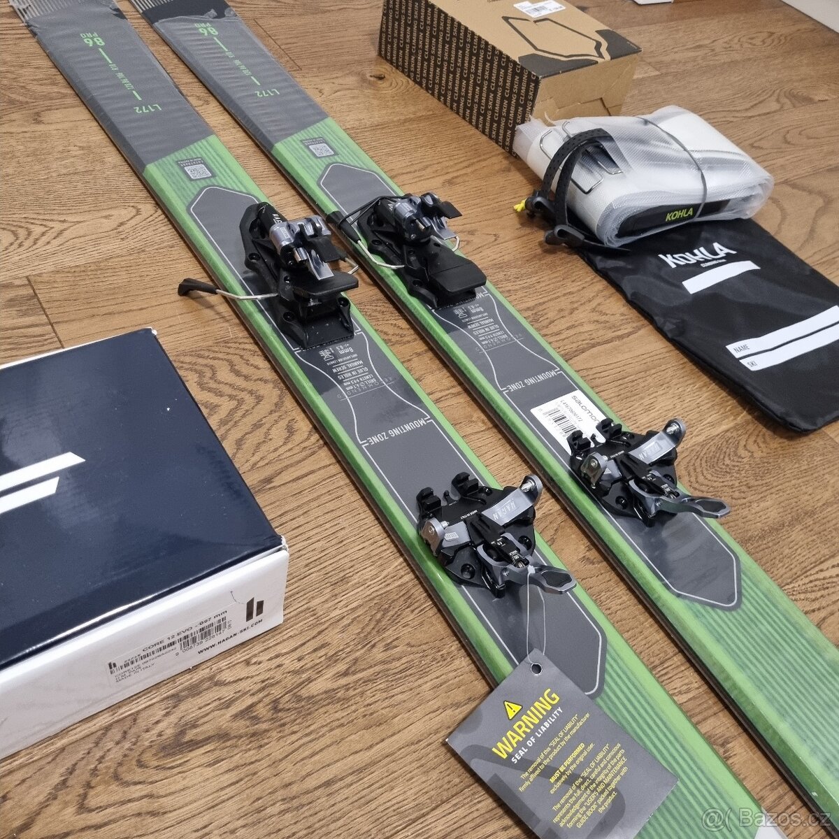 Nový skialp set Salomon MTN 86 PRO + viazko + pasy Kohla - 5