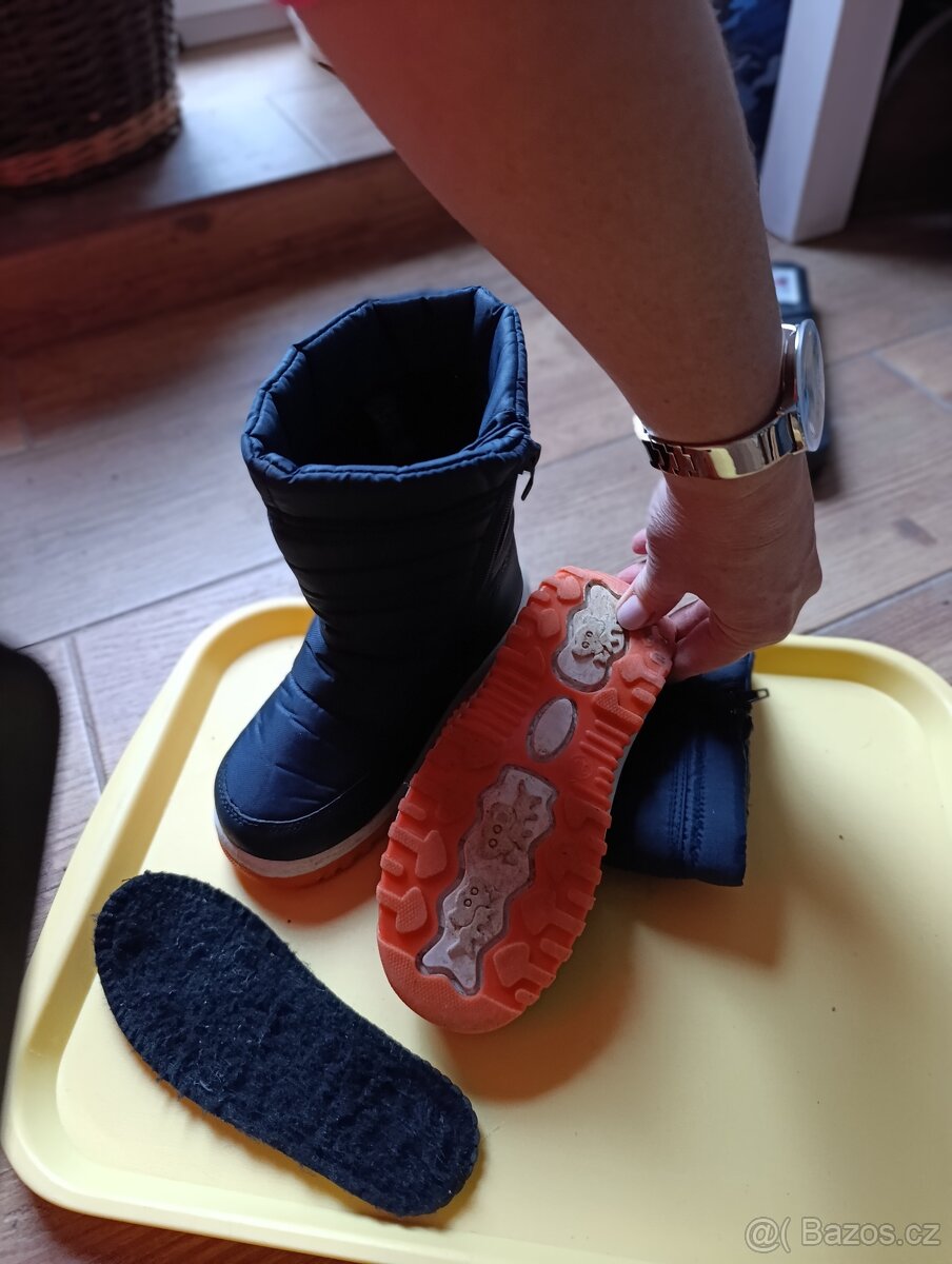 Zimní boty - Sněhule, zimni-podzimni boty - 5