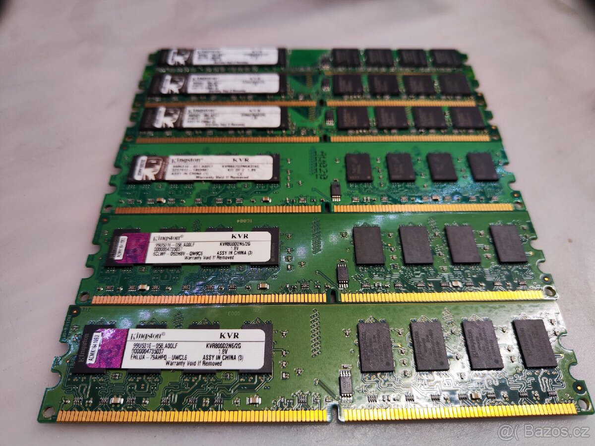 Kingston 6x2GB DDR2 12GB - 5
