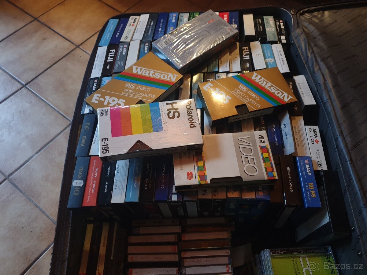 Video kazety, mc kazety cd - 5