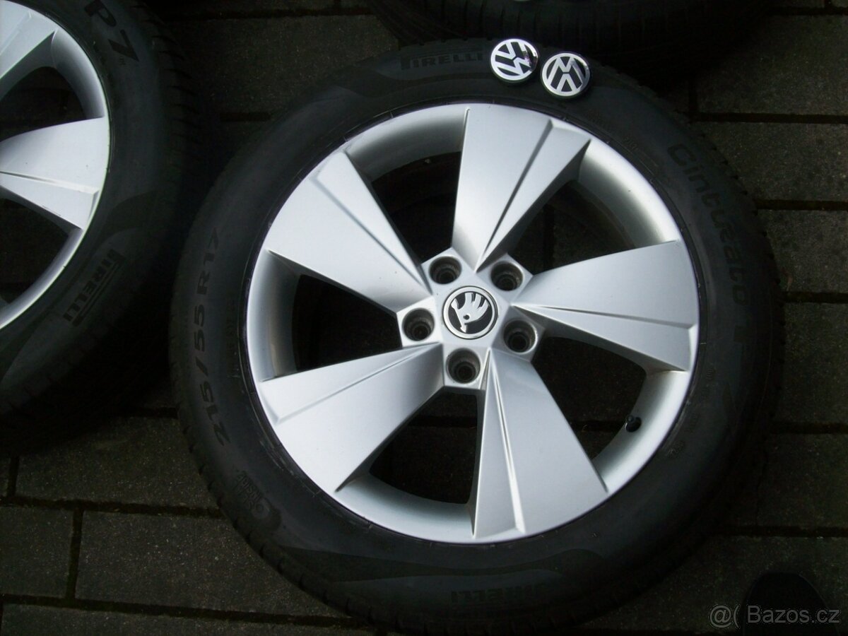 alu Škoda Superb3 VW Passat B8 Pirelli 215.55.17" - 5