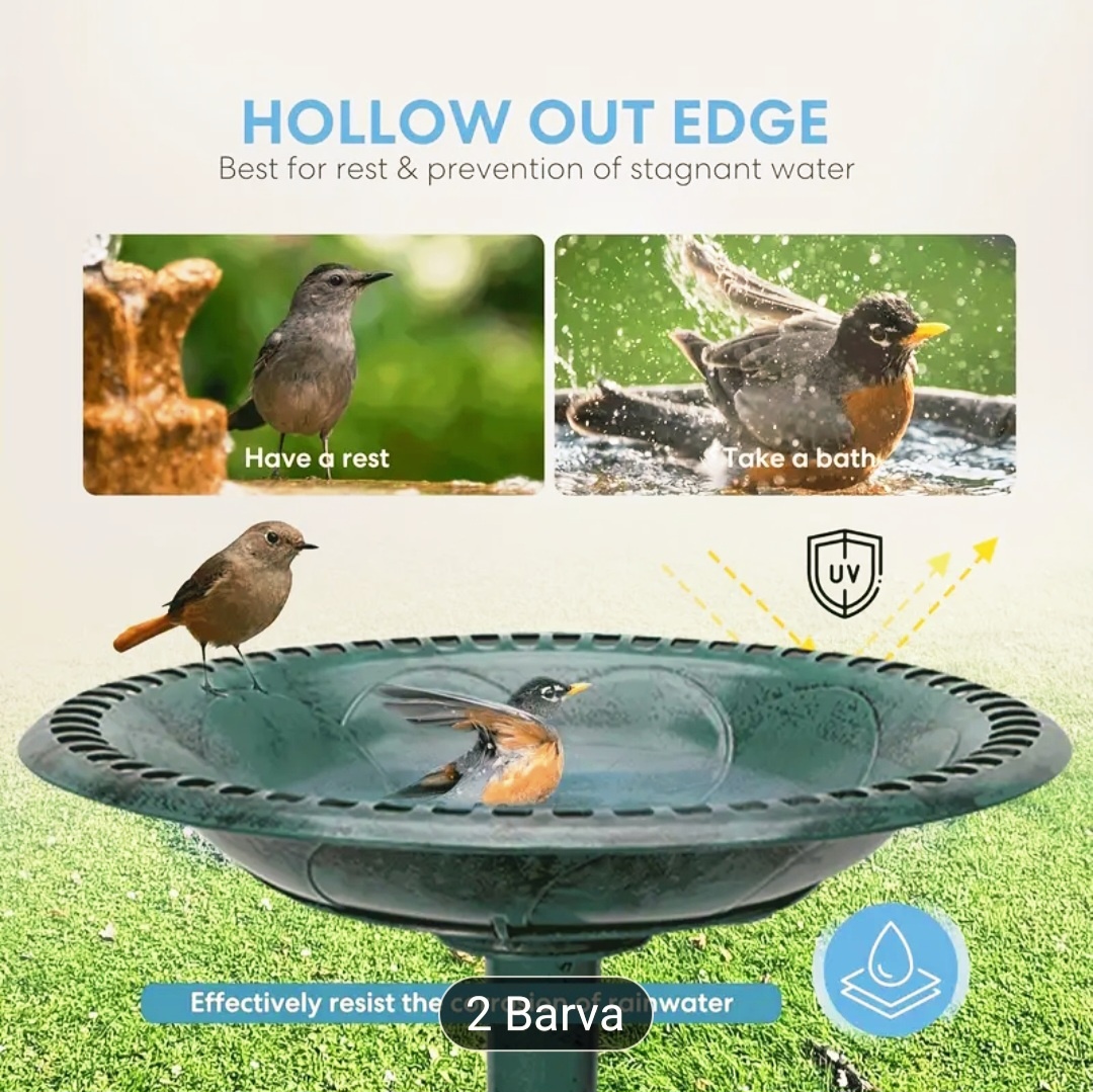 Vodní miska, ptáčník, krmítko pro ptáky - 5