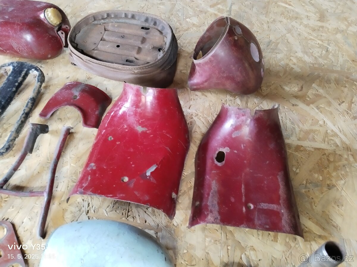 Jawa 550 pařez a 555 pionýr díly - 5