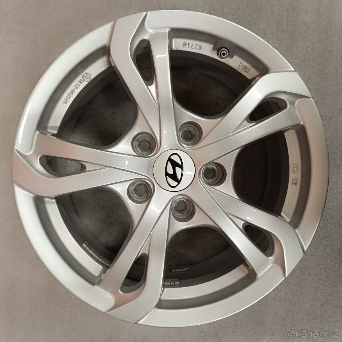 Originální alu kola na Hyundai 6,5Jx16'' , ET45 - 5