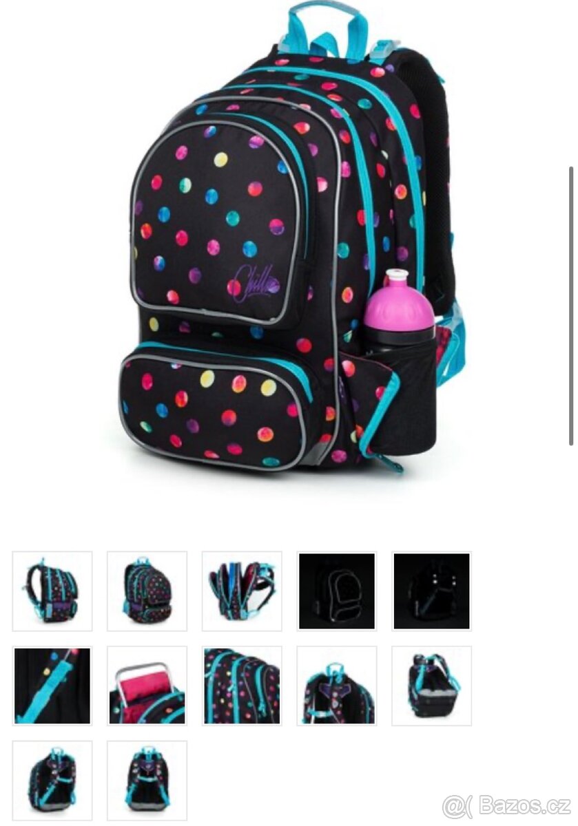 Prodej školní taška / batoh Topgal + 2x penál - 5