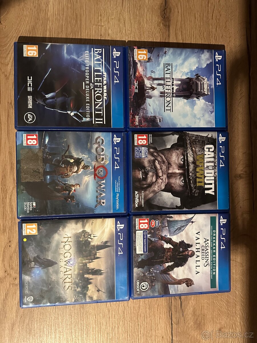 PlayStation 4 Slim 500 GB (PS4) + 2 ovladače + 13 her - 5