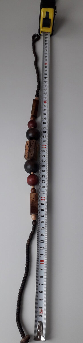 dřevěné korálky - náhrdelníky - 5