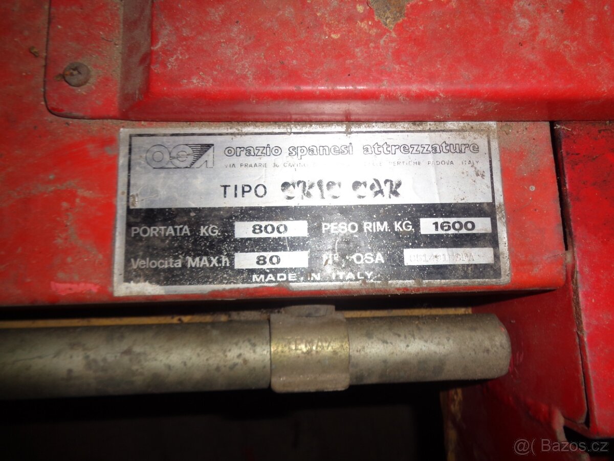 Vlek, přívěs, autopřepravník, podvalník. - 5