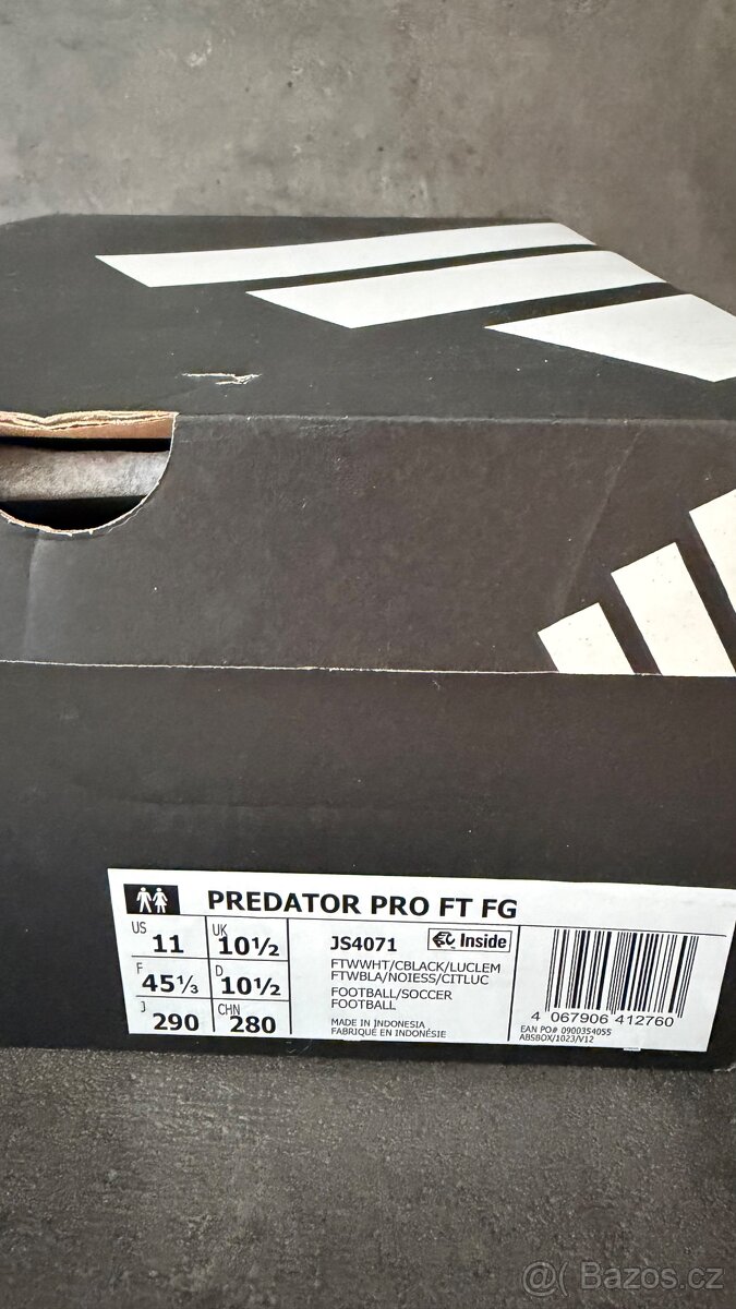 Adidas Predator PRO vel 45 1/3 - 5