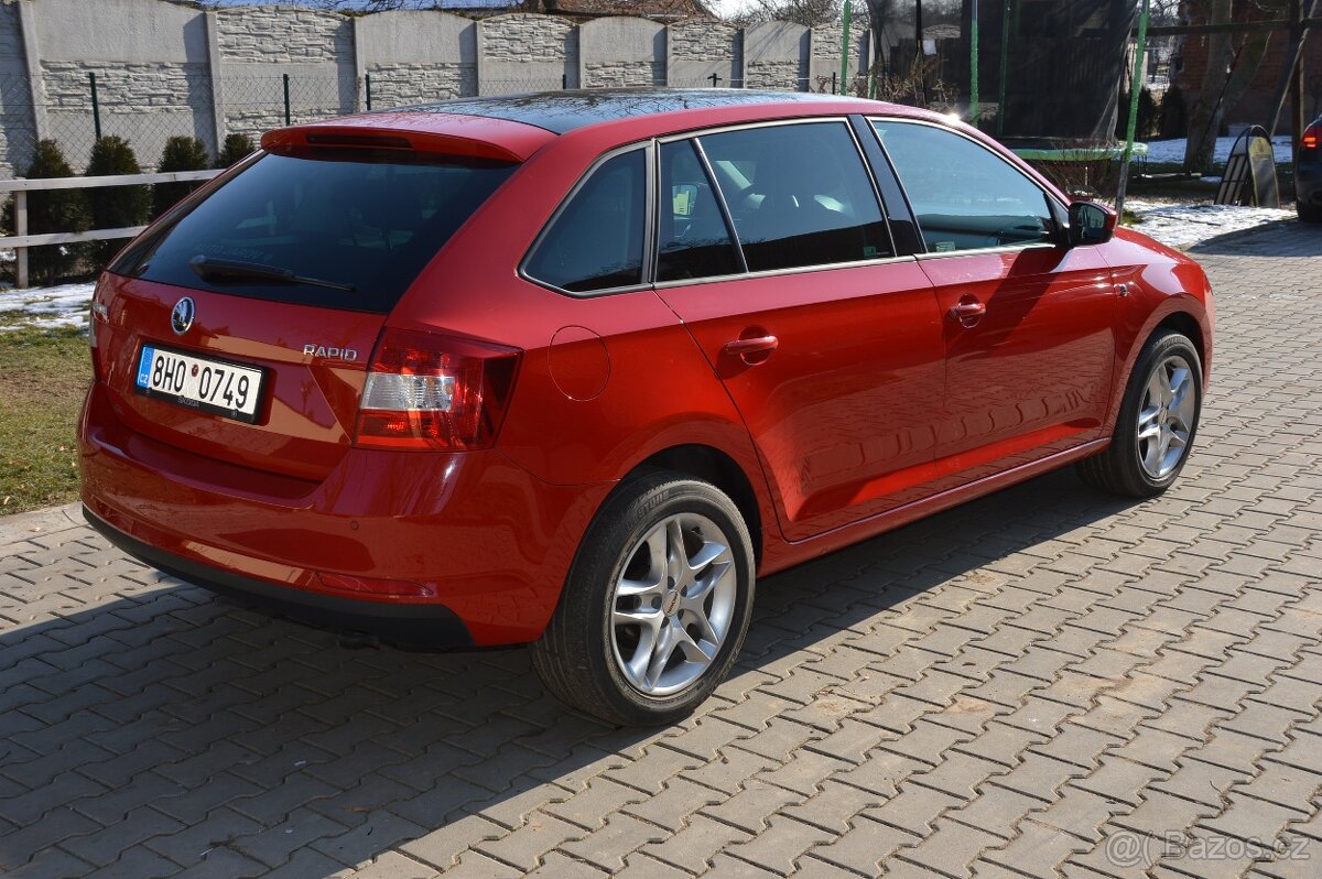 Škoda Rapid 1.4TSI 90kW DSG 91tkm 04/15 klima ALU panorama - 5