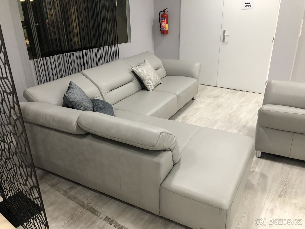 Luxusní kožená sedací souprava Phase LUXURY - 5