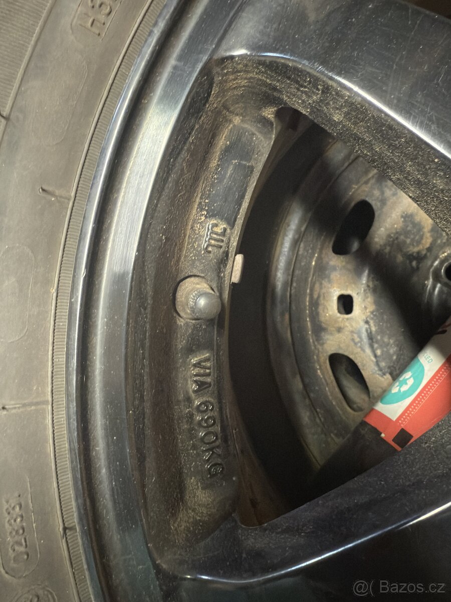 Prodam alu s pneu R16 - 5