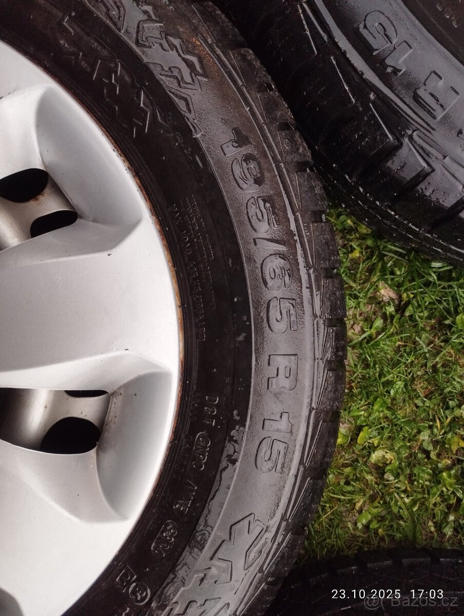 Disky 15" s pneu Continental - 5