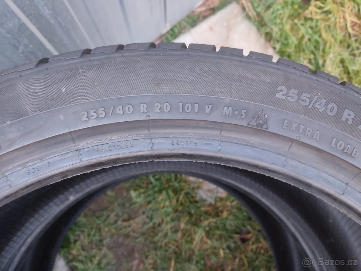 255/40/20 ZIMNÍ CONTINENTAL 2X DOT 4621 - 5