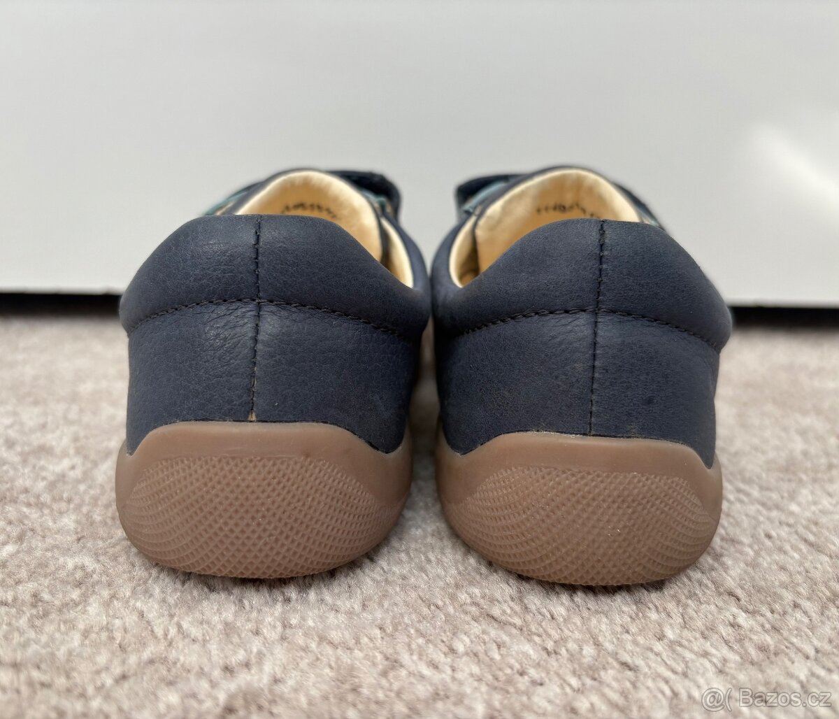 Kozene boty Bundgaard Walker Velcro Navy / vel.30 - 5