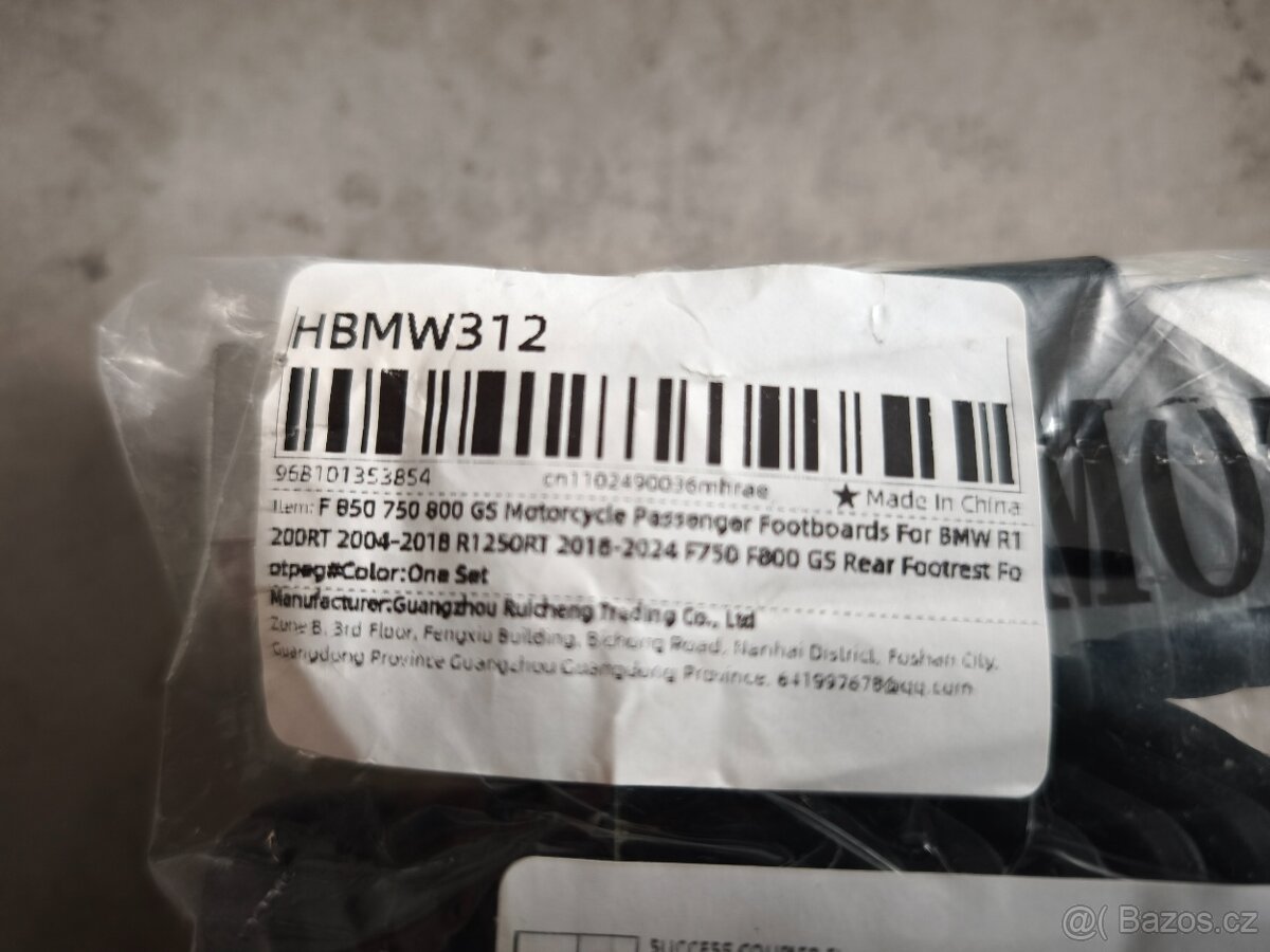 zadní stupačky na BMW - 5