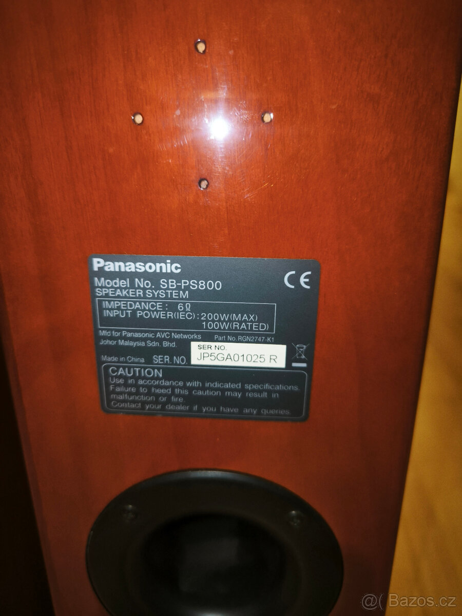 Repro Panasonic Regalové SB-PS800 - 5