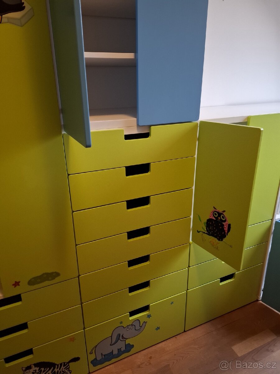 Dětské skříně ikea stuva - 5