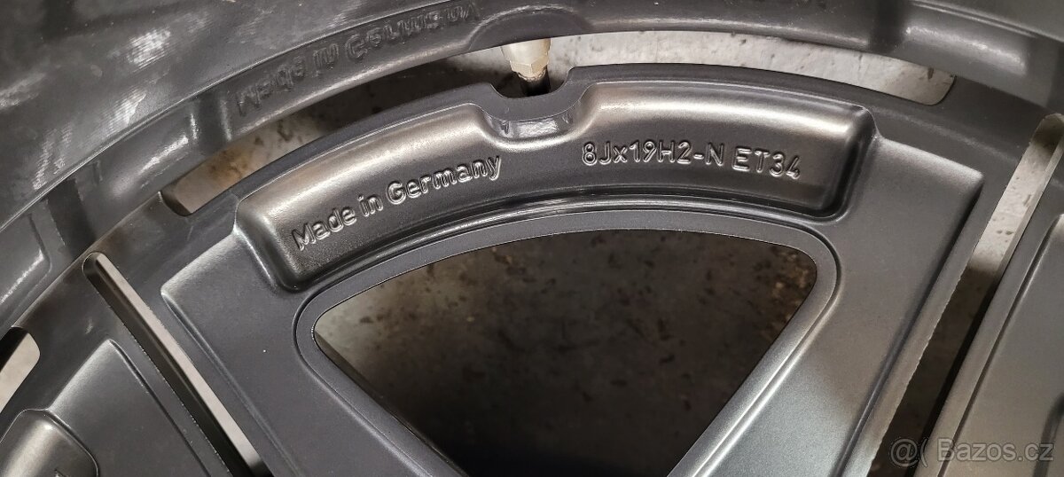 Mercedes Benz EQC,GLC,AMG, alu 19',zimní pneu, TPMS - 5