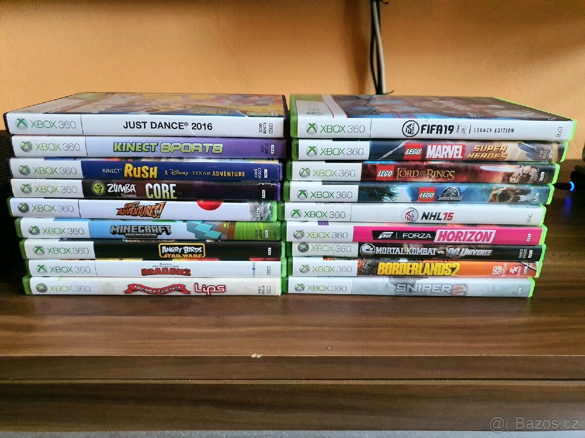 Prodám XBOX 360 kinect a hry - 5