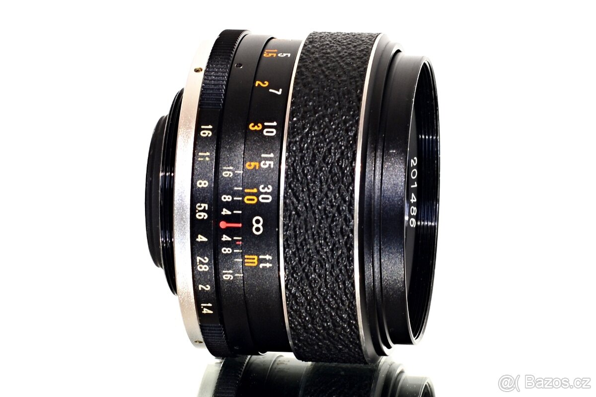 Tomioka ORIGINAL 1,4/55mm M42 TOP STAV - 5