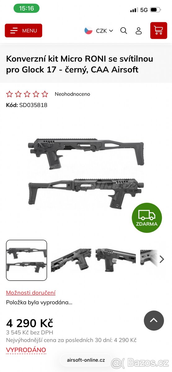 Glock konverze micro rony - 5