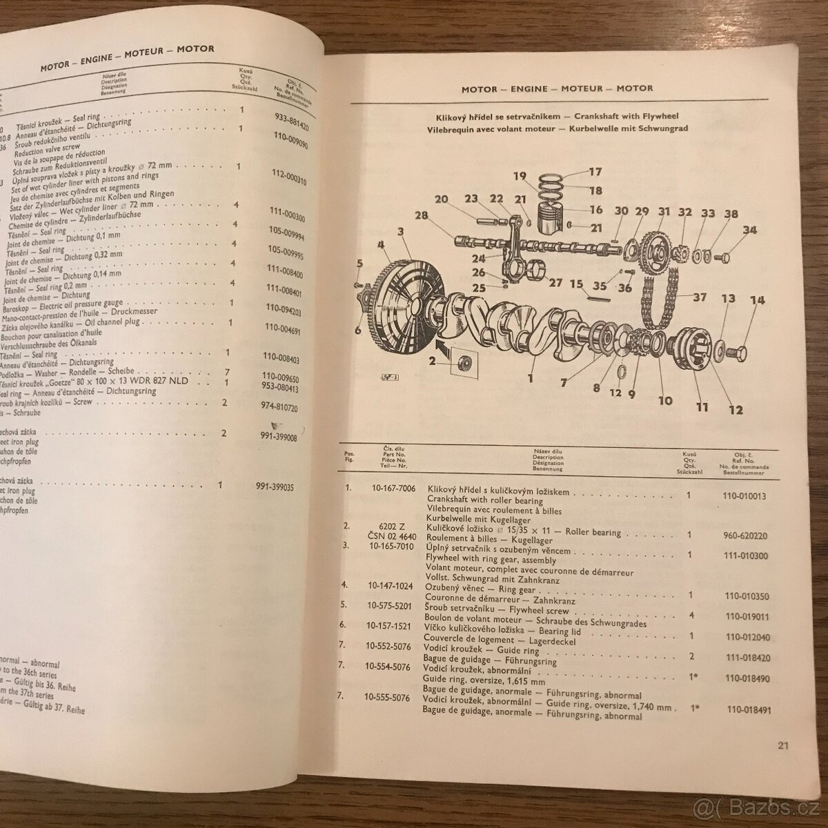 Prodam original katalog nahradnich dilu - 5