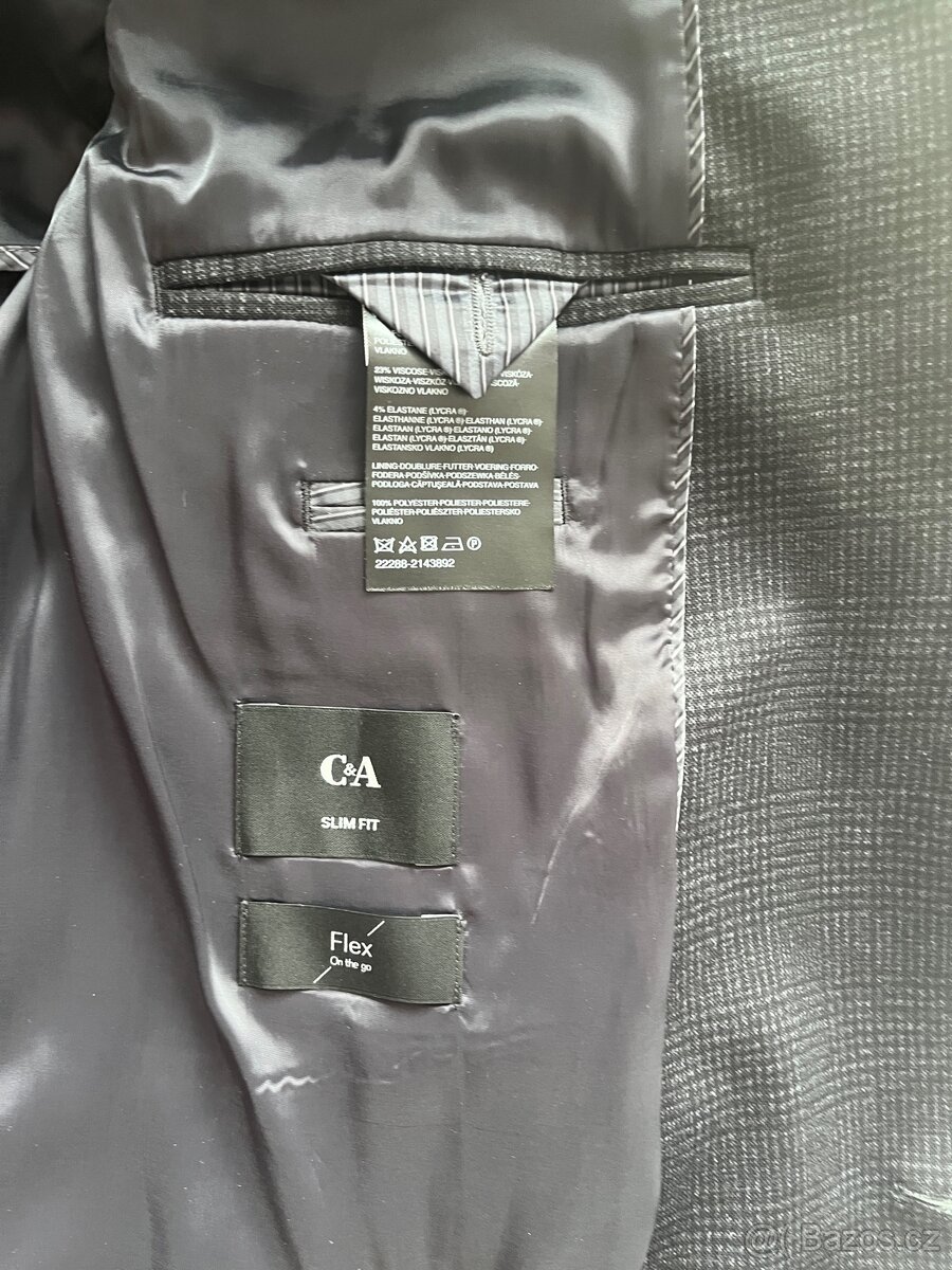 Pánské sako a košile vel. L/XL - 5