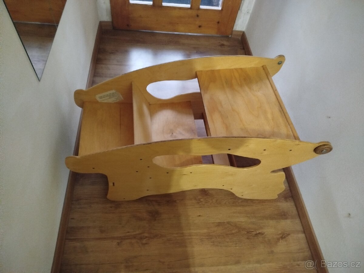 Dětská jídelní dřevěná židlicka - 5