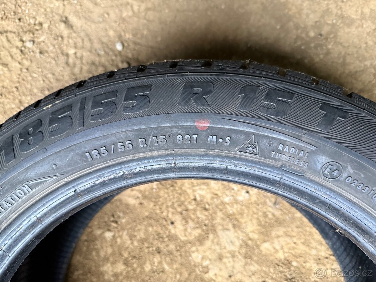 prodám zimní 185/55/15 Semperit - 5