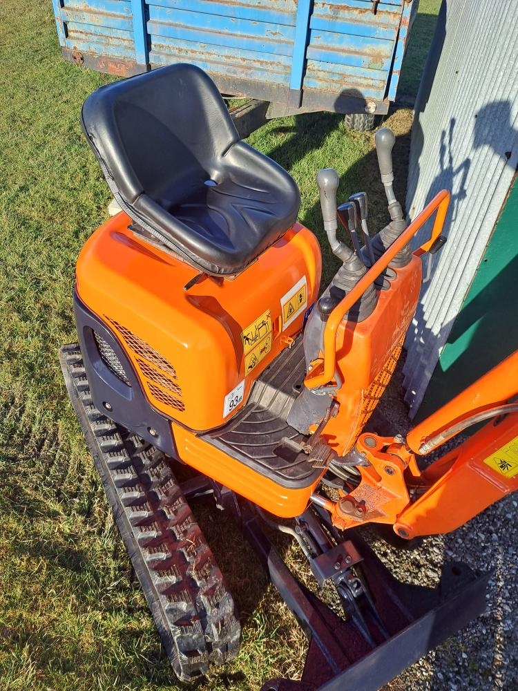 Minibagr Kubota U10-3 - 5