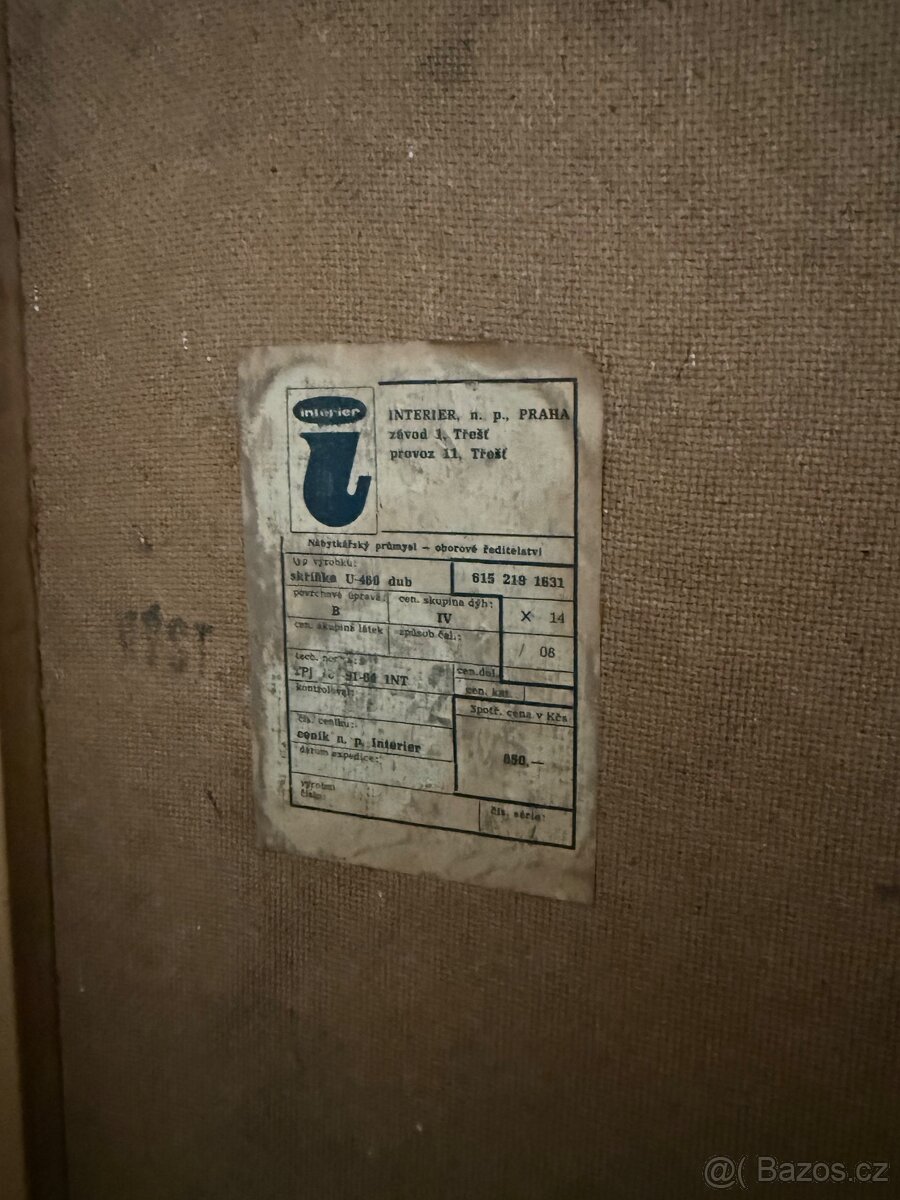 Retro komoda U-460 Jiroutek - 5