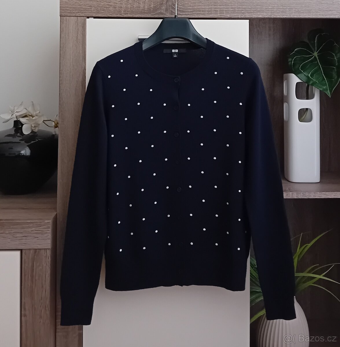 Uniqlo dámský svetřík kardigan vel. S 100% vlna nový - 5