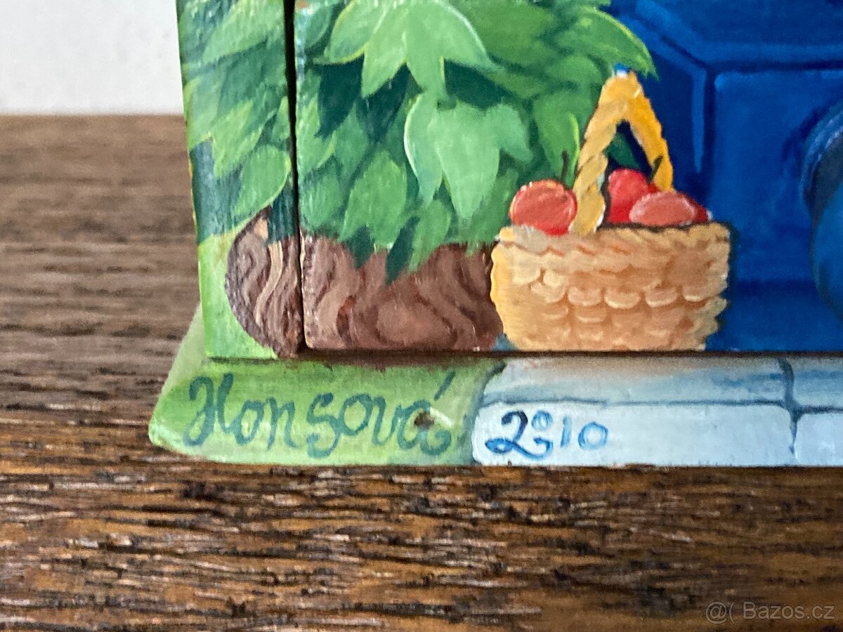 RUČNĚ MALOVANÝ MLÝNEK ZUZANY HONSOVÉ - 5