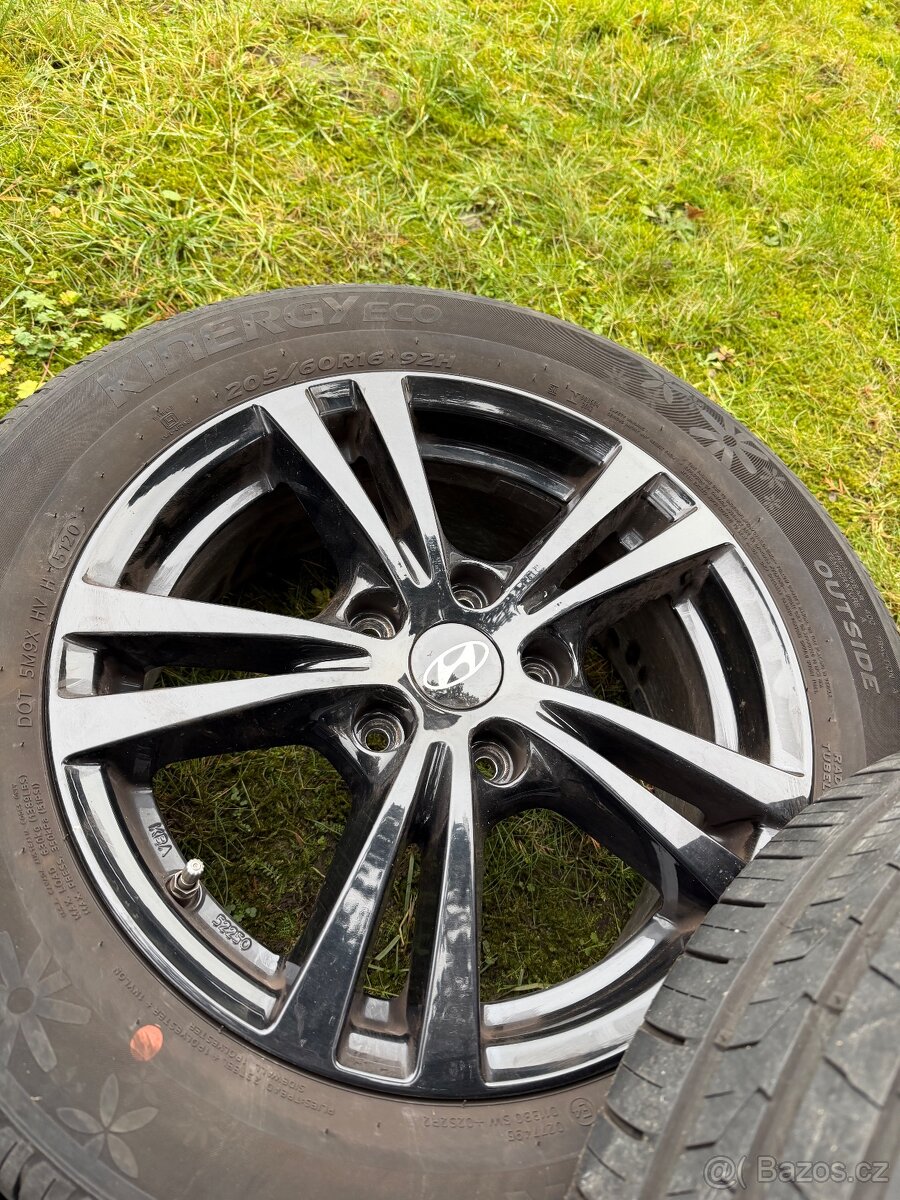 Letní originál alu kola Hyundai Kona 205/60R16 5x114,3 - 5