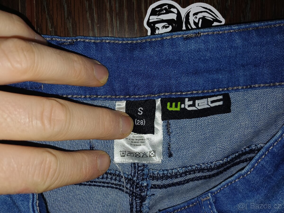 Dámské moto jeansy W-TEC Panimali - 5