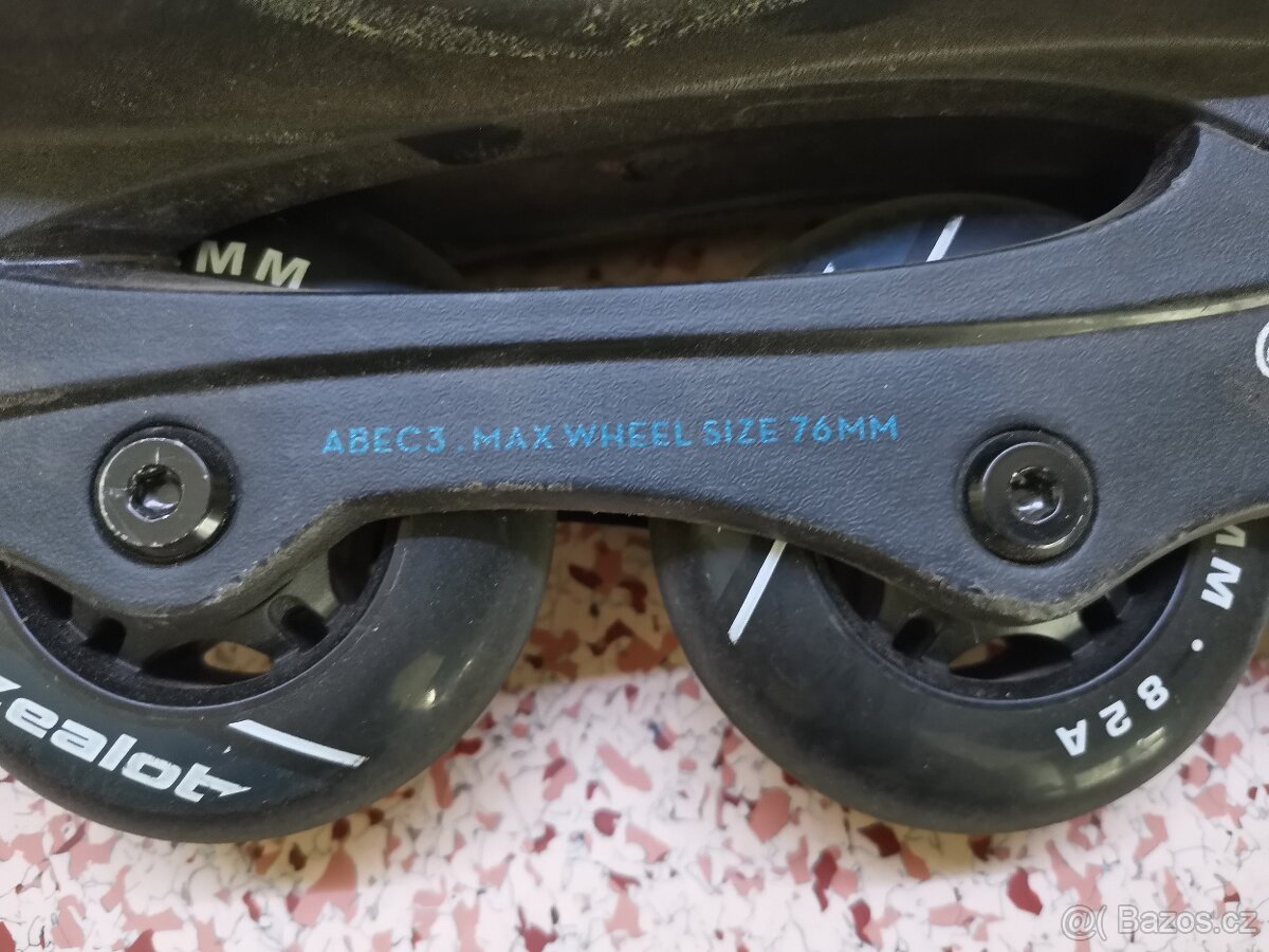 dětské inline brusle K2 nastavitelná vel. 35-40 - 5