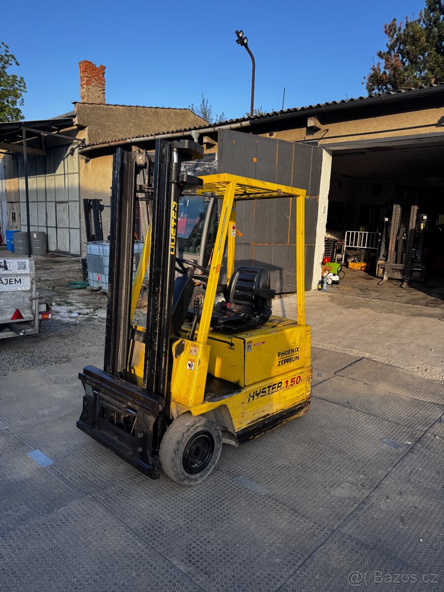Vysokozdvižný vozík HYSTER A1.50XL Za 59.000kč - 5